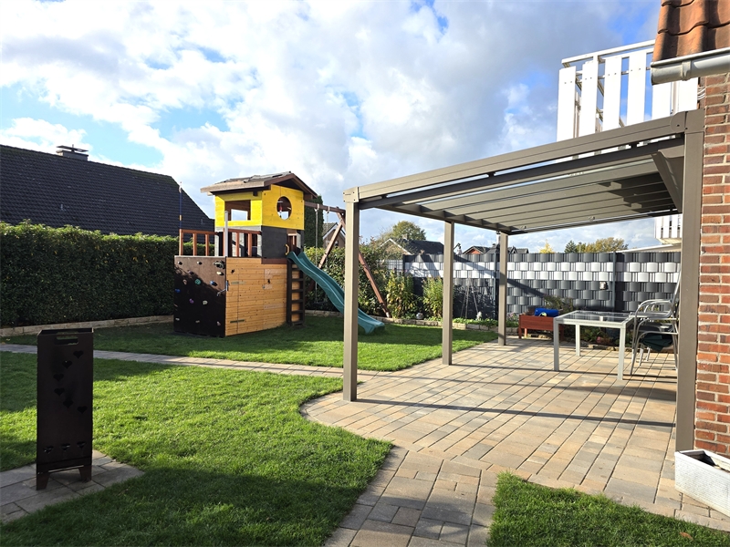 Sch�n gepflasterte Terrasse un Terrassenwohnung Westerkappeln