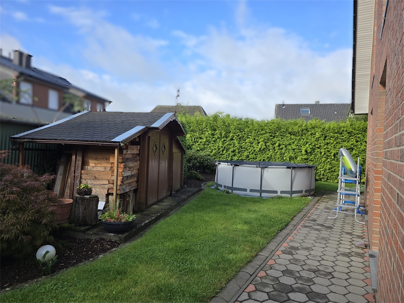 Gartenblick Einfamilienhaus Lotte