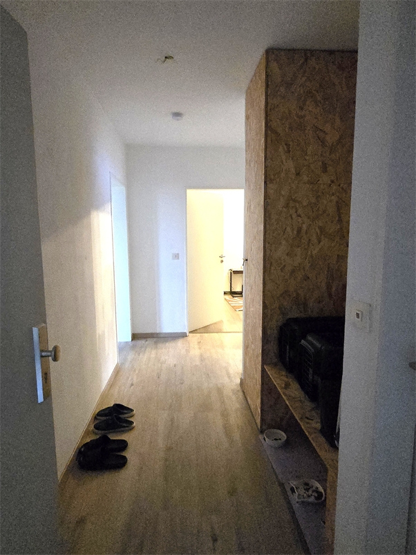 Der Flurbereich Etagenwohnung Osnabr�ck