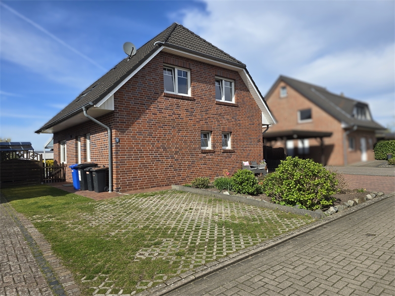 Weiterer Blick von der Stra�en Einfamilienhaus Westerkappeln