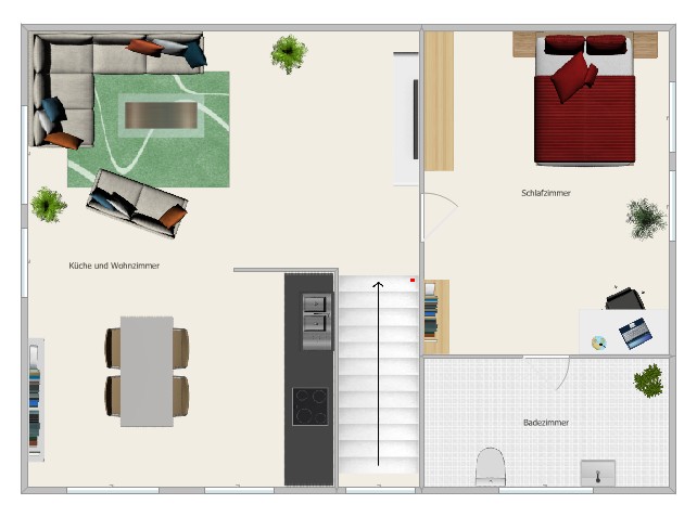 Grundriss DG Einfamilienhaus Rieste