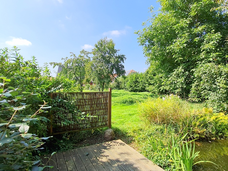 Terrassenplatz am kleinen Teic Einfamilienhaus Preu�isch Oldendorf