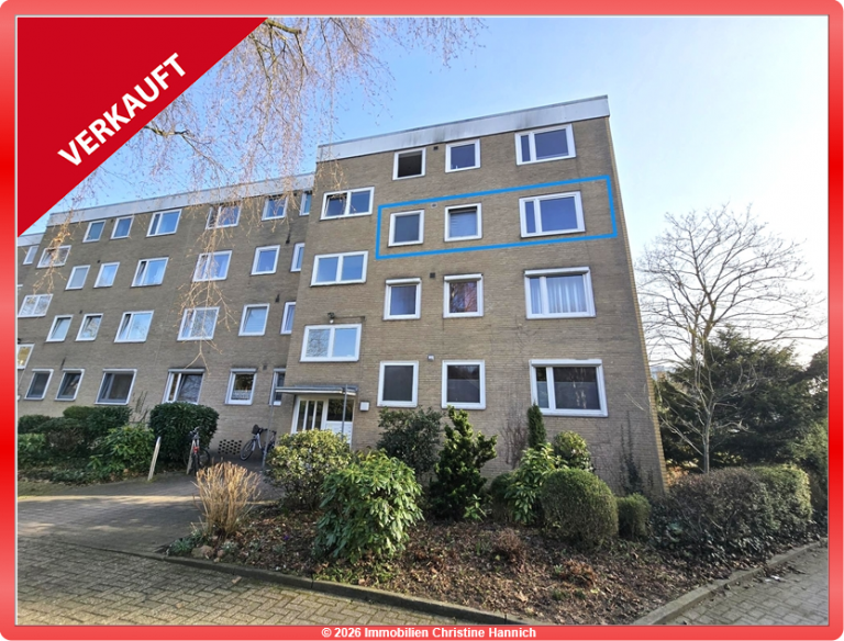 Vorderansicht Geb�ude Osnabr�ck - Haste Etagenwohnung VERKAUFT!ETW: Helle, gepflegte R�ume in naturnaher Lage - ideal f�r Selbstnutzer oder Anleger