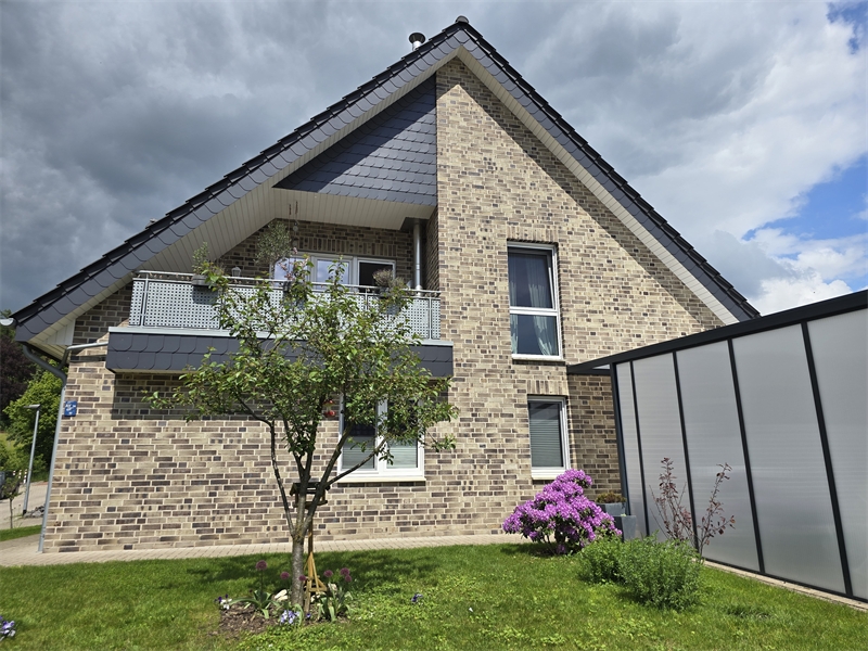 Au�enansicht Einfamilienhaus Lengerich