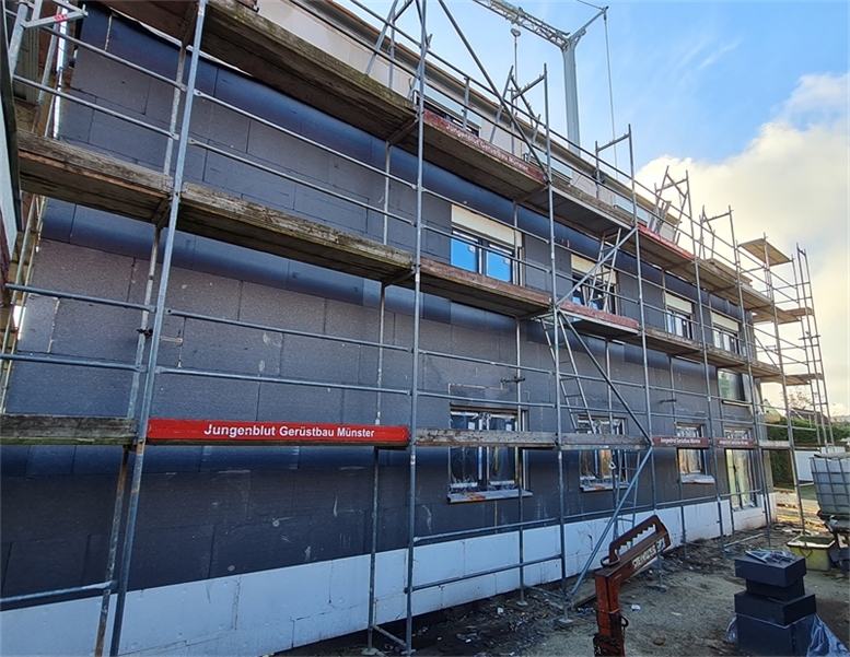 Ansicht Nord-West Etagenwohnung Ibbenb�ren