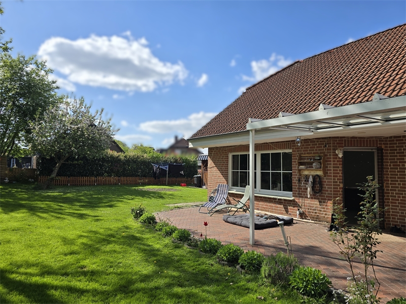 �berdachte Terrasse Einfamilienhaus Westerkappeln