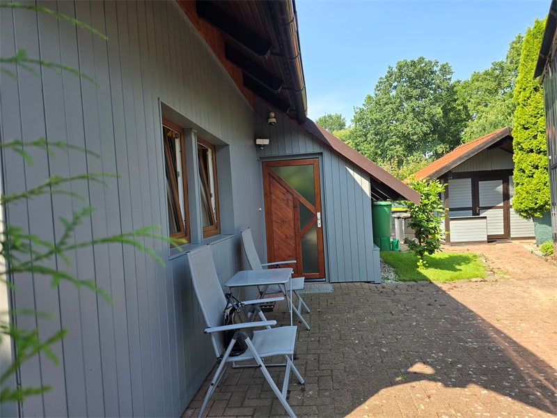 Blick zum Eingangsbereich Einfamilienhaus Rieste