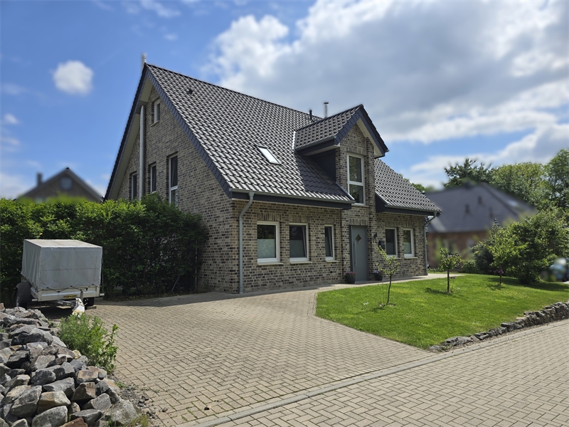 Au�enansicht Einfamilienhaus Lengerich