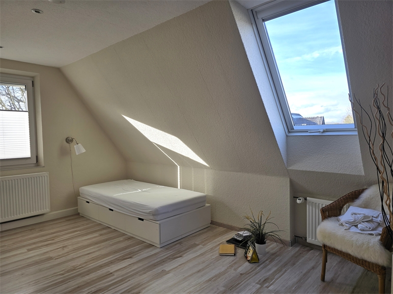 Schlafraum 1 DG Einfamilienhaus Lotte