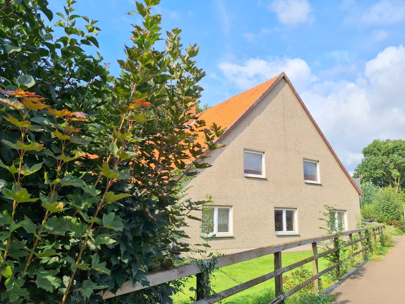 Au�enansicht Wohnhaus 2 Einfamilienhaus Preu�isch Oldendorf