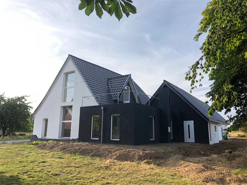 R�ckansicht - Au�enbereich in Einfamilienhaus Melle