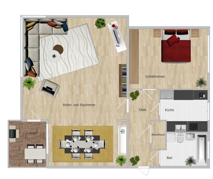 Grundriss Etagenwohnung Osnabr�ck