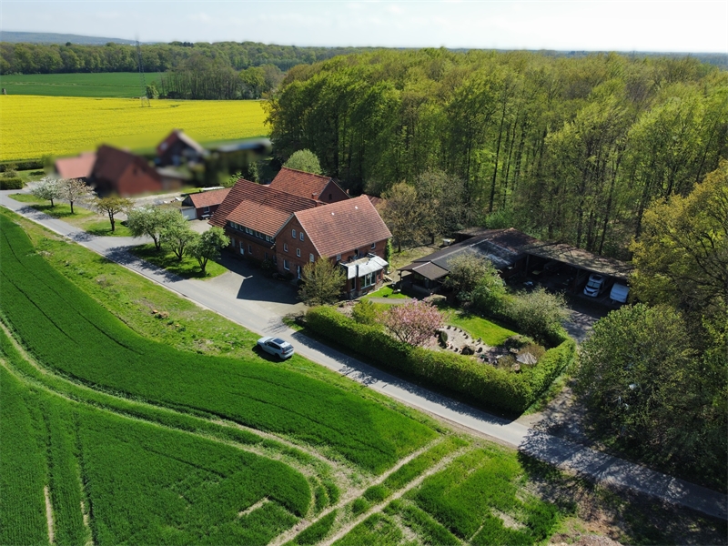 Luftaufnahme Wohn- / Gesch�ftshaus Bad Iburg