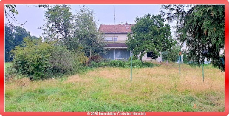 Blick vom Grundst�ck zum Haus Bielefeld - Quelle Wohngrundst�ck RESERVIERT! Traumhaftes Grundst�ck mit Abrissobjekt!
