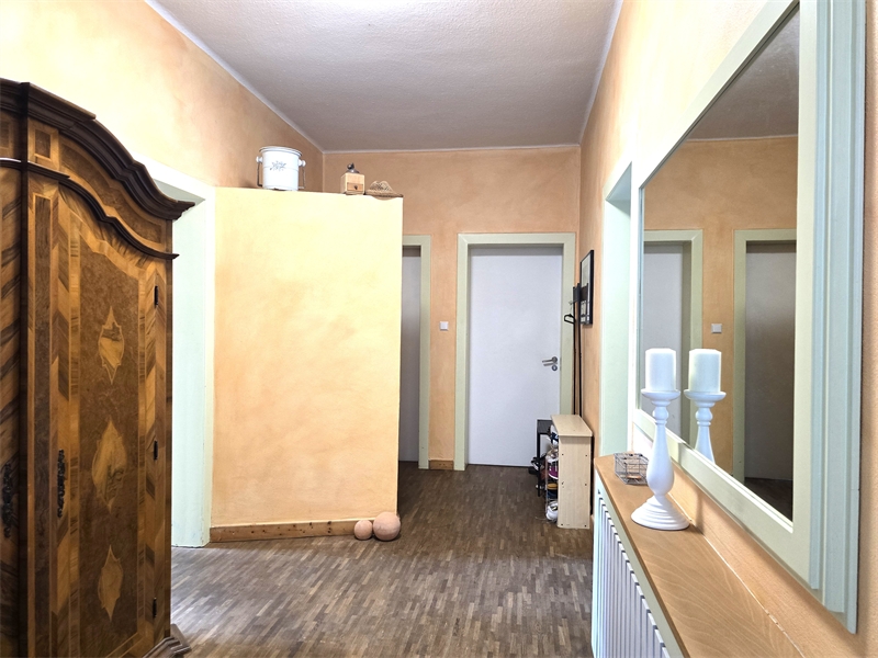 Der Flur mit Blick zu den R�um Erdgeschosswohnung Westerkappeln