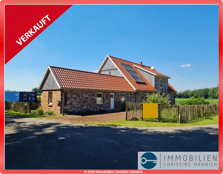 Wunderbar im Au�enbereich gele Rieste - Rieste Einfamilienhaus VERKAUFT! Exklusives Bauernhaus im Au�enbereich von Rieste: Modernes Wohnen in idyllischer Lage