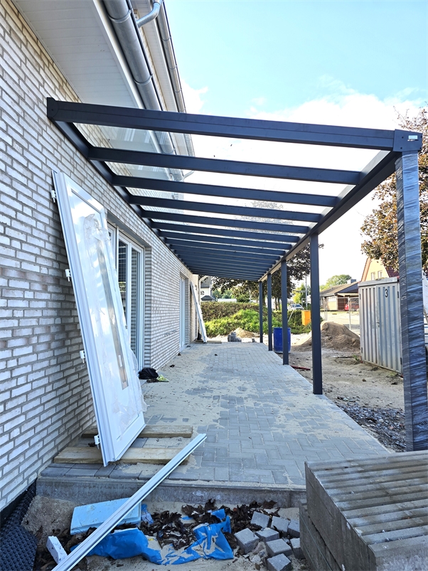 Blick �ber die Terrassen Terrassenwohnung Mettingen