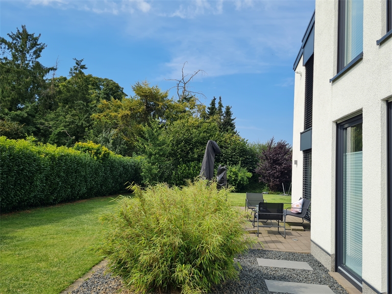 Terrasse mit Privatsph�re Einfamilienhaus Rieste