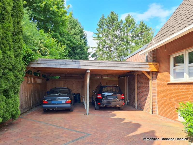 Doppelcarport Einfamilienhaus Lotte
