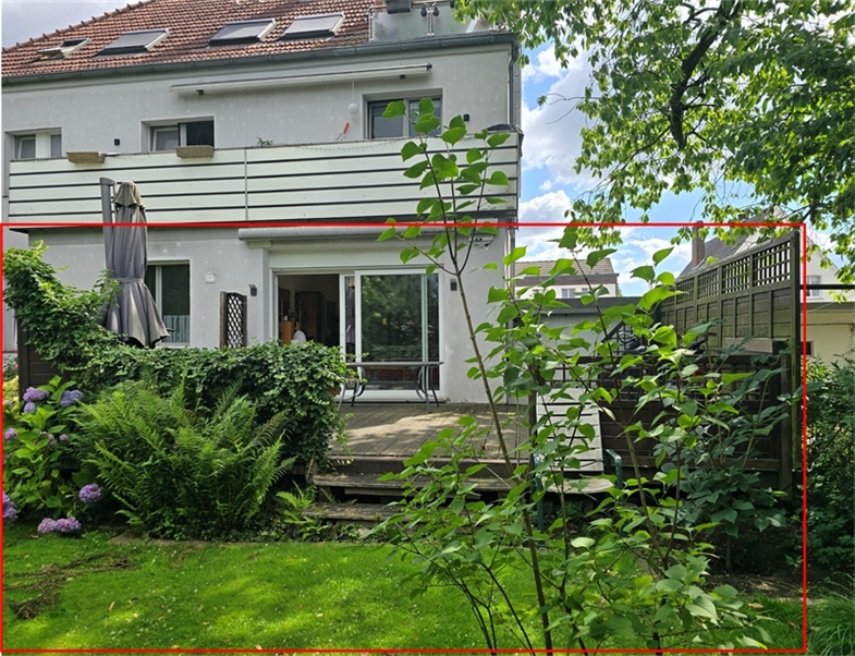 Terrasse mit Gartenbereich Erdgeschosswohnung Westerkappeln