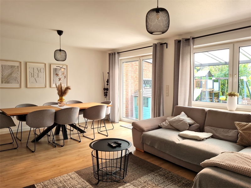 Ess- und Wohnbereich Einfamilienhaus Lotte