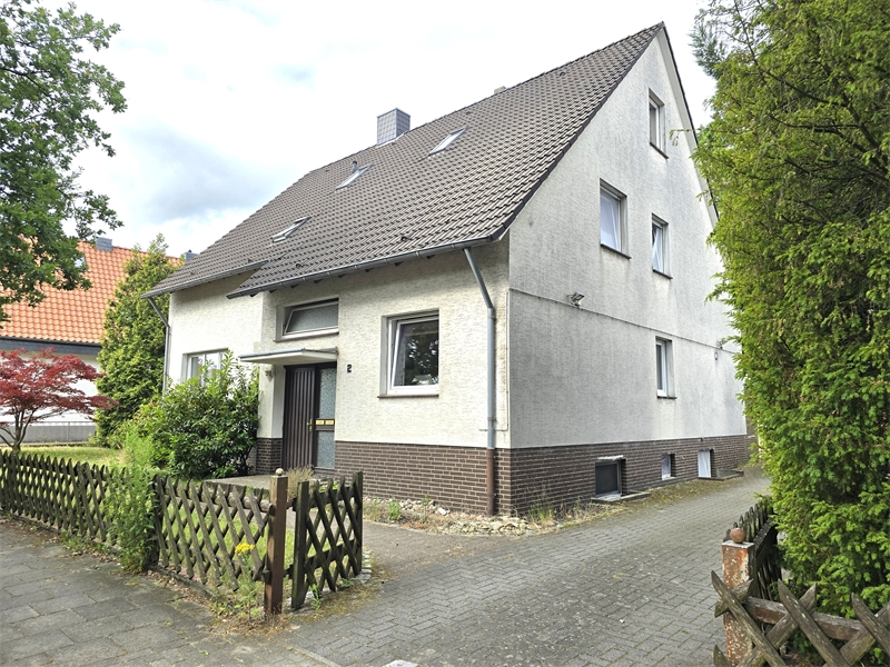 Stra�enansciht Mehrfamilienhaus Osnabr�ck