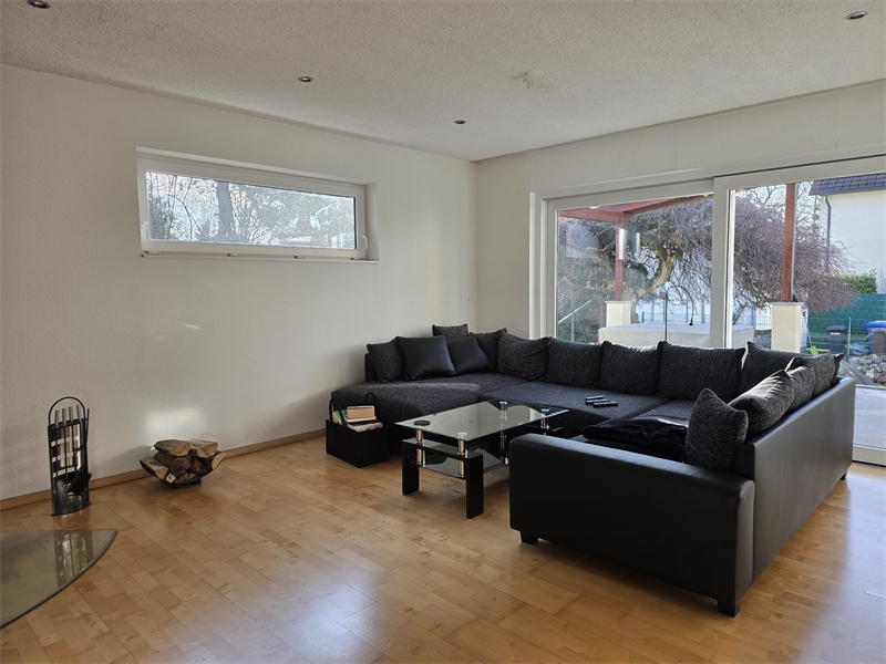 Blick in den Wohnbereich Einfamilienhaus Lotte