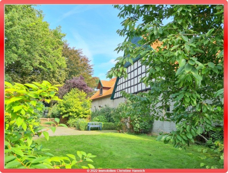 Hauskombination mit Blick vom Preu�isch Oldendorf - Getmold Einfamilienhaus ++VERKAUFT!Viel Potenzial im Gr�nen! H�userkombination mit tollem Grundst�ck - inkl. Bauland ++