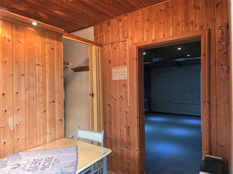 Raum mit Sauna und Dusche Einfamilienhaus Lotte
