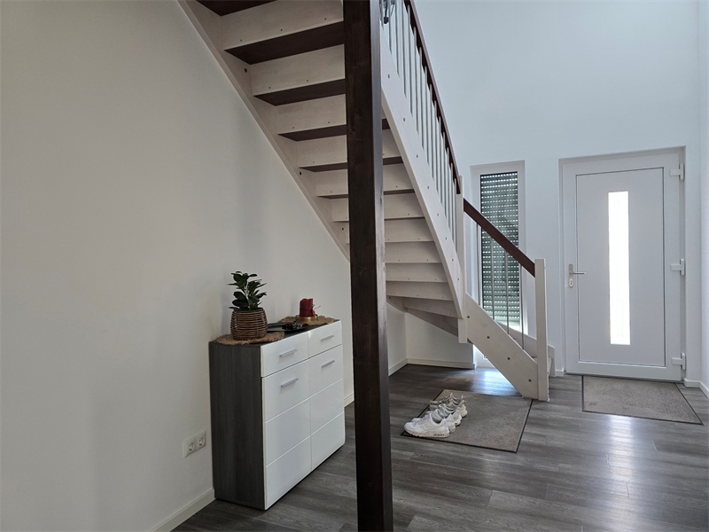 Eingangsbereich mit Galerie Einfamilienhaus Westerkappeln