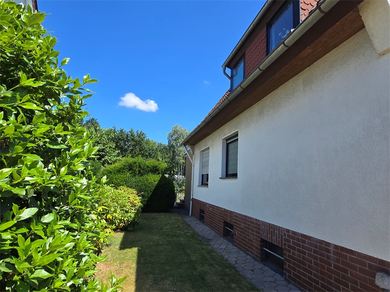 Ansicht Westseite Einfamilienhaus Lotte