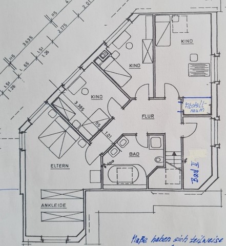 Grundriss Dachgeschoss Einfamilienhaus Recke