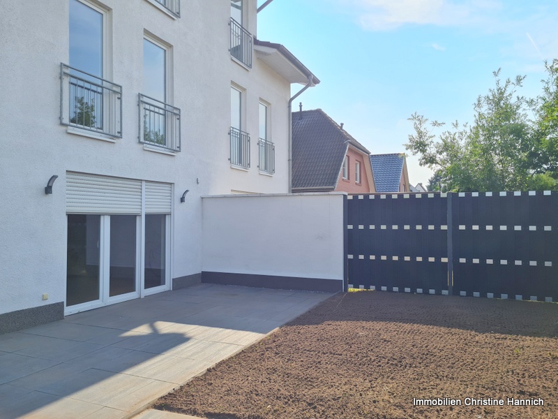 R�ckeite der Immobilie Doppelhaush�lfte Lotte