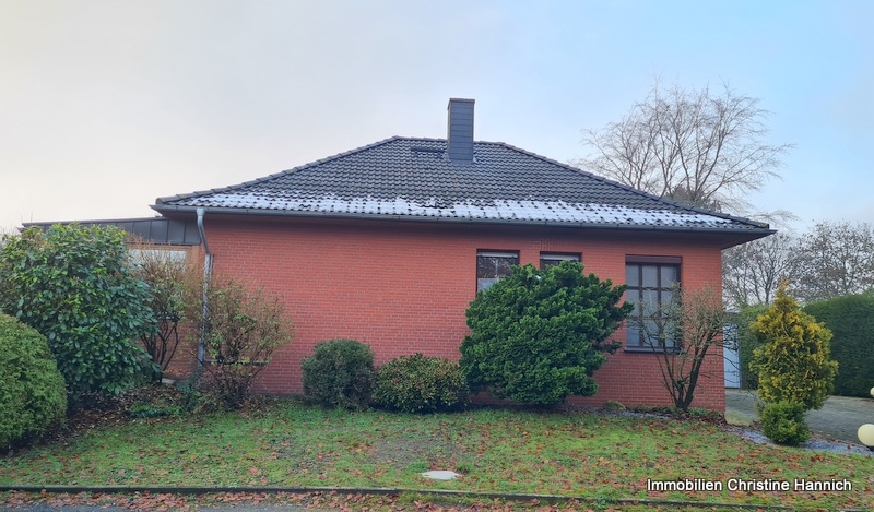 Stra�enansicht Einfamilienhaus Ibbenb�ren