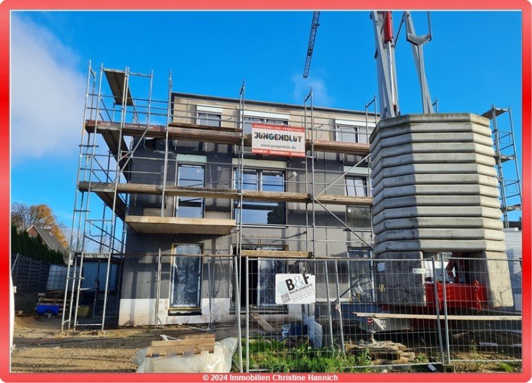 S�d-West Ansicht Balkone und T Ibbenb�ren - Stadt Etagenwohnung +++NICHT MEHR VERF�GBAR! Energetisch sorgenfreies Leben! ETW 93,85 m� inkl. 2 PKW Stellpl�tzen+++