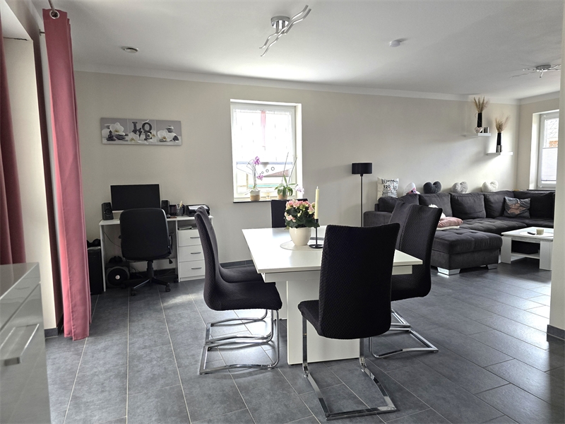 Offener Wohn- und Essbereich Einfamilienhaus Rieste