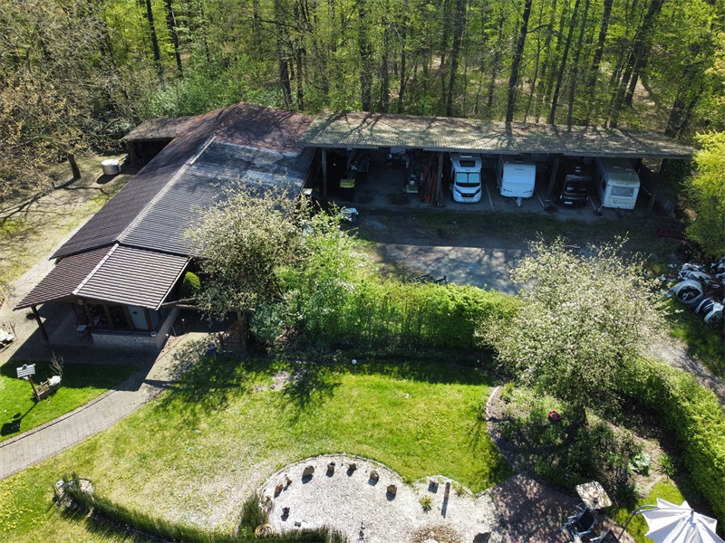 Spargelhalle und �berdachte Fa Wohn- / Gesch�ftshaus Bad Iburg