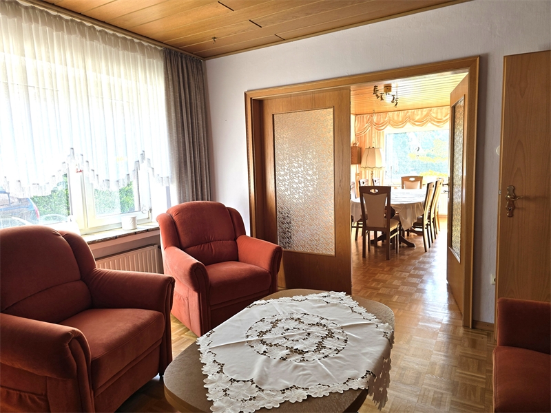 EG-Wohnzimmer-Esszimmer Einfamilienhaus Lengerich