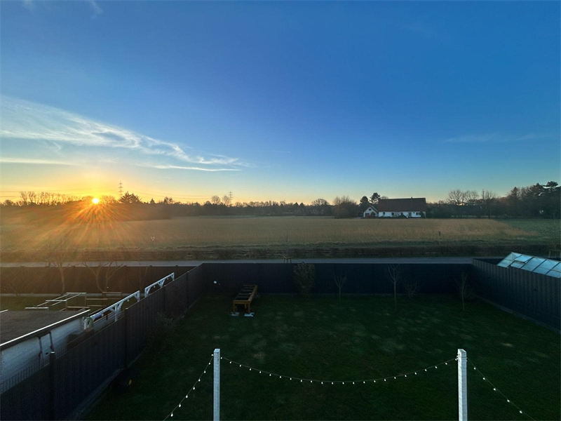 Sonnenaufgang Einfamilienhaus Westerkappeln