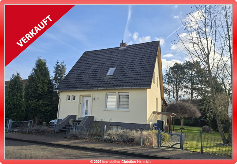 Freistehendes EFH Lotte - Lotte Einfamilienhaus VERKAUFT!Energetisch gut aufgestelltes Familienparadies mit sch�nem ET-Grundst�ck in ruhiger Sied