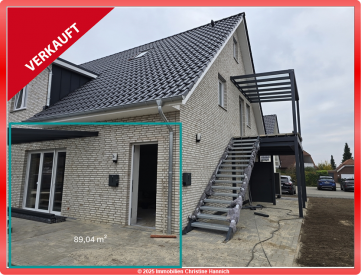 Hauptbild Verkauft! Moderne Eigentumswohnung mit Terrasse und Gartenanteil in schöner Lage von Mettingen