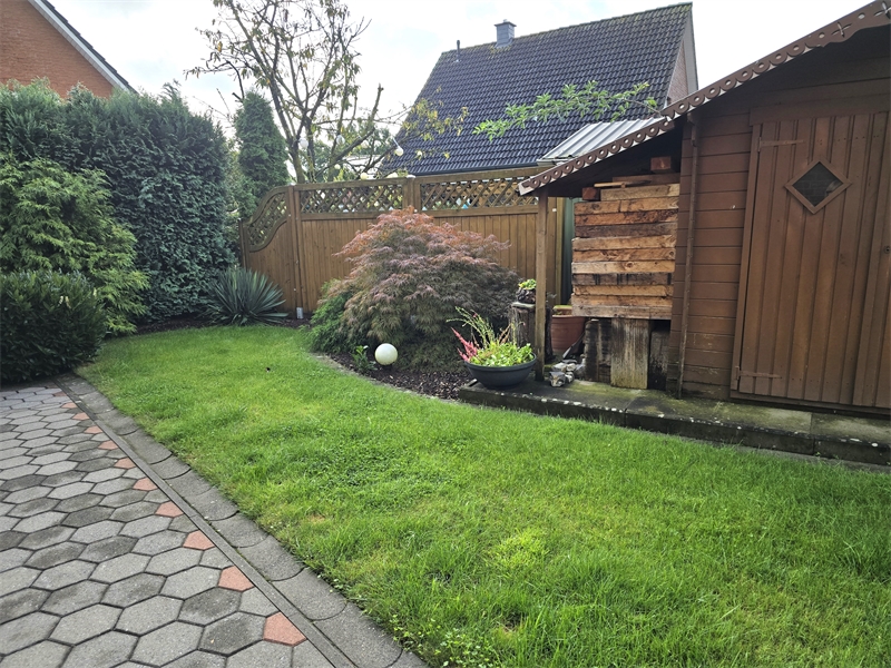 Gartenblick Einfamilienhaus Lotte